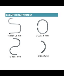Piegatubi per curvatura a freddo Metallkraft