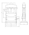 Pressa idraulica professionale Metallkraft Pressa idraulica professionale Metallkraft