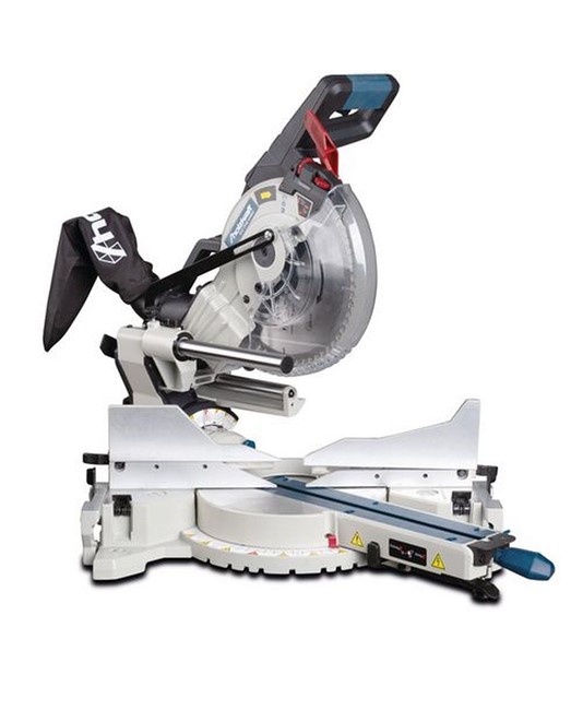 Troncatrice radiale con scorrimento e dispositivo di bloccaggio Troncatrice radiale con scorrimento e dispositivo di bloccaggio