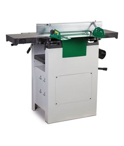 Pialla combinata a filo e spessore con interruttore d'emergenza e cappa aspira trucioli integrata - potenza motore 1,7 kW