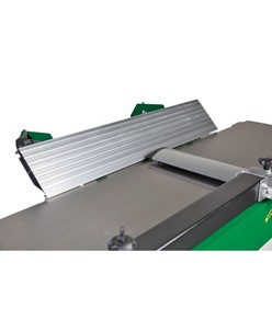 Pialla combinata a filo e spessore con interruttore d'emergenza e cappa aspira trucioli integrata - potenza motore 1,7 kW