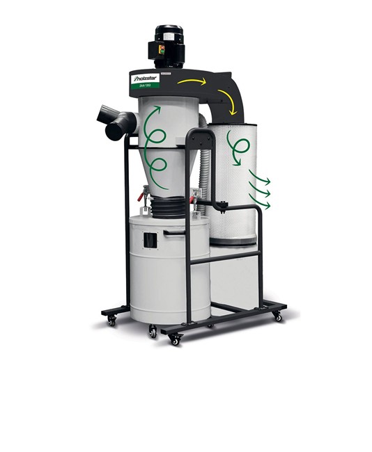 Aspiratore ciclonico Holzkraft Aspiratore ciclonico Holzkraft