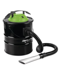 Aspiratore con doppio sistema filtrante, griglie metalliche di protezione, tubi, bocchette e filtro