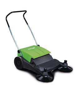 Spazzatrice manuale con serbatoio di raccolta Spazzatrice manuale con serbatoio di raccolta