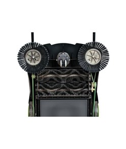 Spazzatrice manuale con serbatoio di raccolta Spazzatrice manuale con serbatoio di raccolta