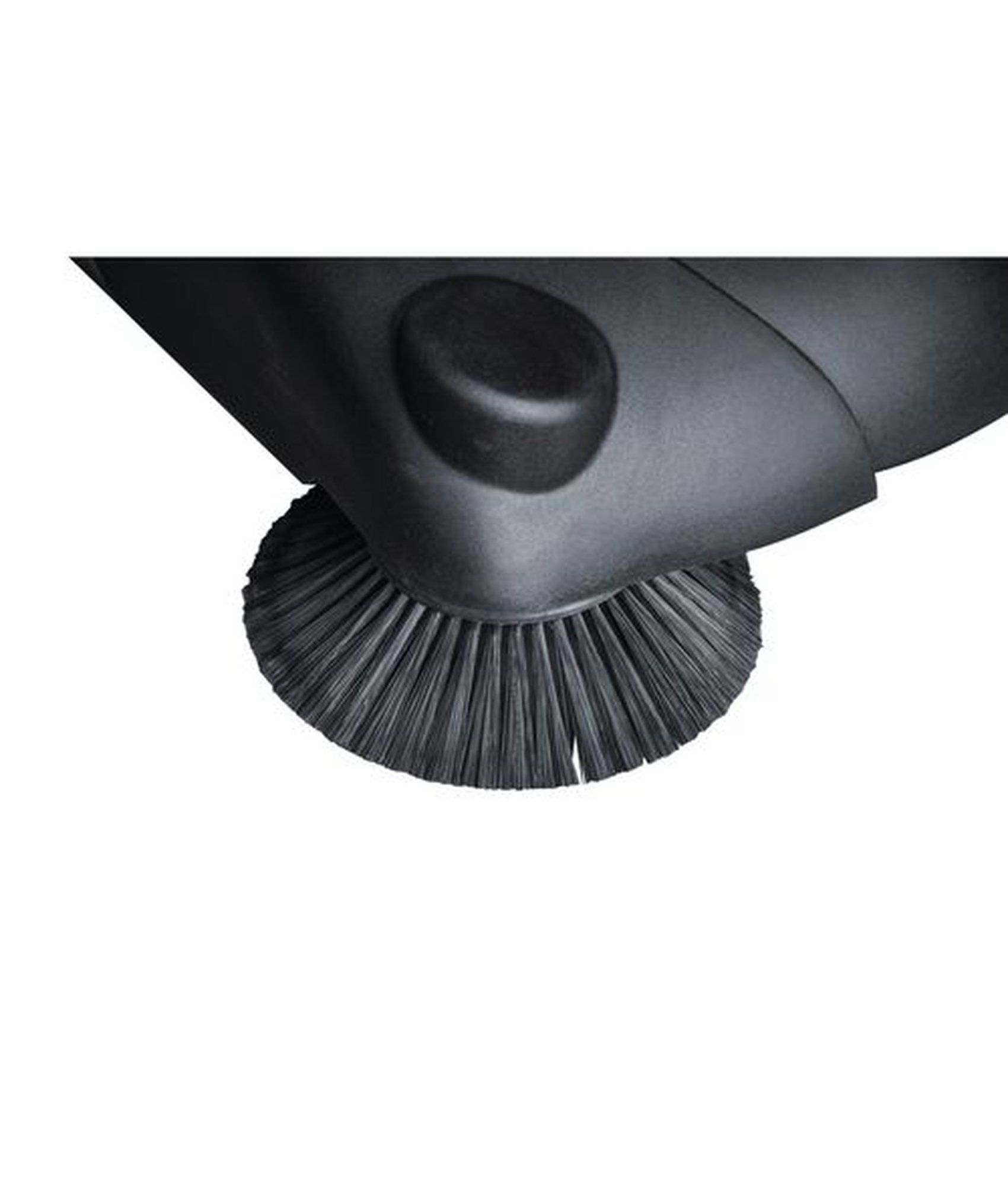 Spazzatrice manuale con serbatoio di raccolta