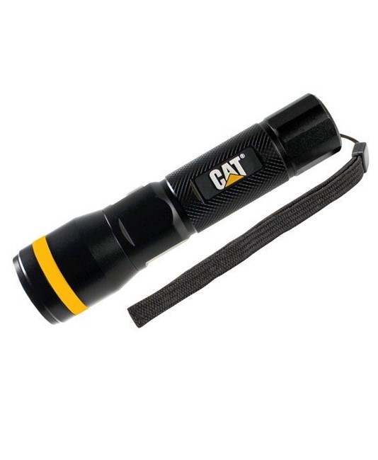 Torcia a led focusing in alluminio con cordino da polso Torcia a led focusing in alluminio con cordino da polso