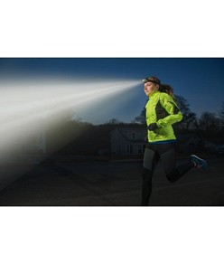 Lampada frontale a 4 funzioni resistente agli urti