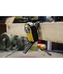 Luce a fissaggio rapido con cinturino, clip e fascia per la testa regolabile