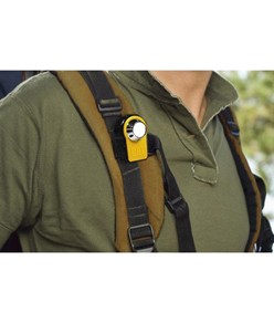 Luce a fissaggio rapido con cinturino, clip e fascia per la testa regolabile