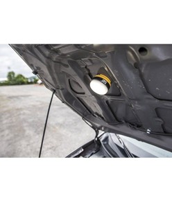 Lampada micro utility a pile alcaline con base magnetica