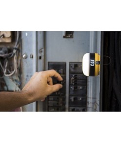 Lampada micro utility a pile alcaline con base magnetica