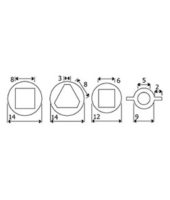 Chiave universale Kravm