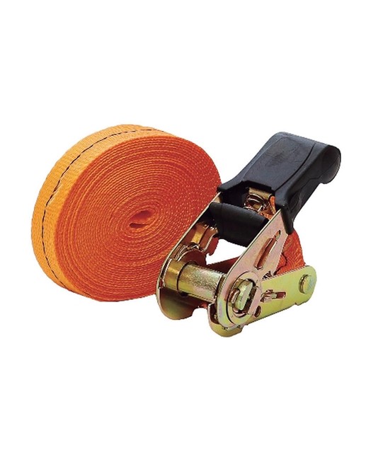 Nastro con tenditore in poliestere -lunghezza 5 metri Nastro con tenditore in poliestere -lunghezza 5 metri