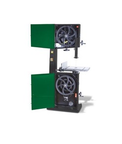 Sega a nastro verticale per legno con guida parallela