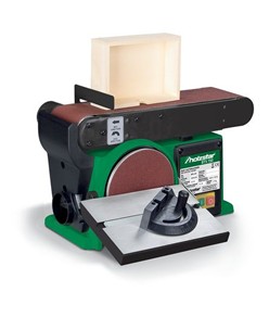 Levigatrice combinata a disco e nastro