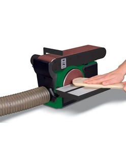 Levigatrice combinata a disco e nastro