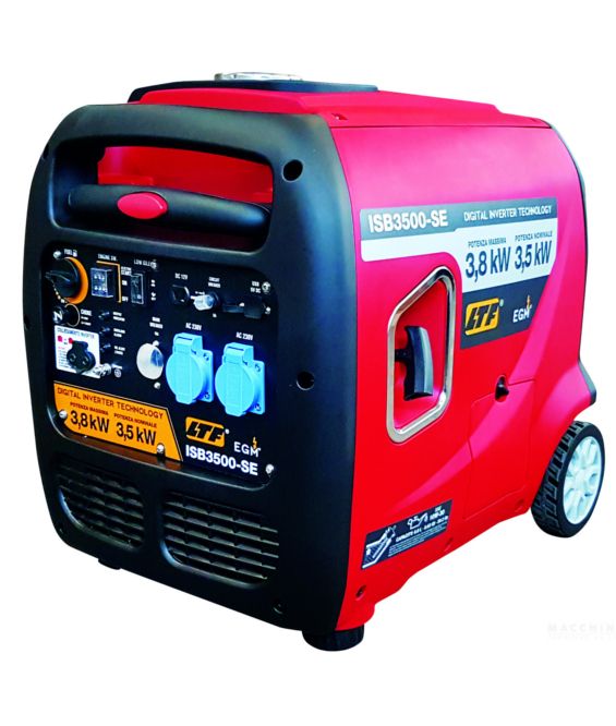 Generatore inverter a benzina silenziato 3,8 kW Egm ISB3500