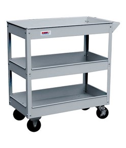 Carrello da officina con 3 ripiani 720x360x780 mm