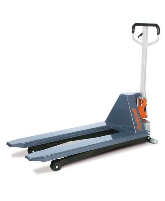 Transpallet a pantografo con sollevamento fino a 800 mm Transpallet a pantografo con sollevamento fino a 800 mm