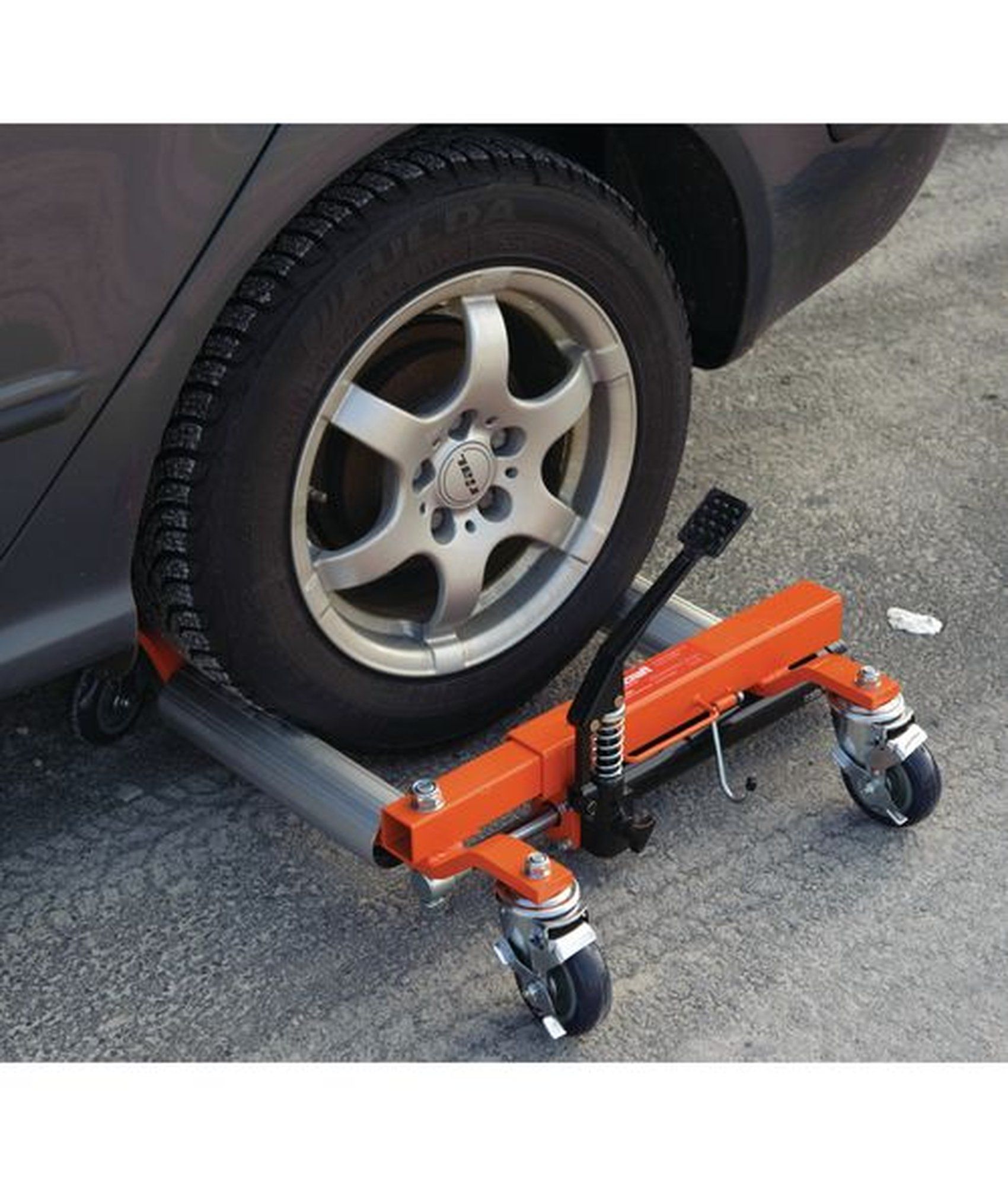 Carrello idraulico movimentazione veicoli