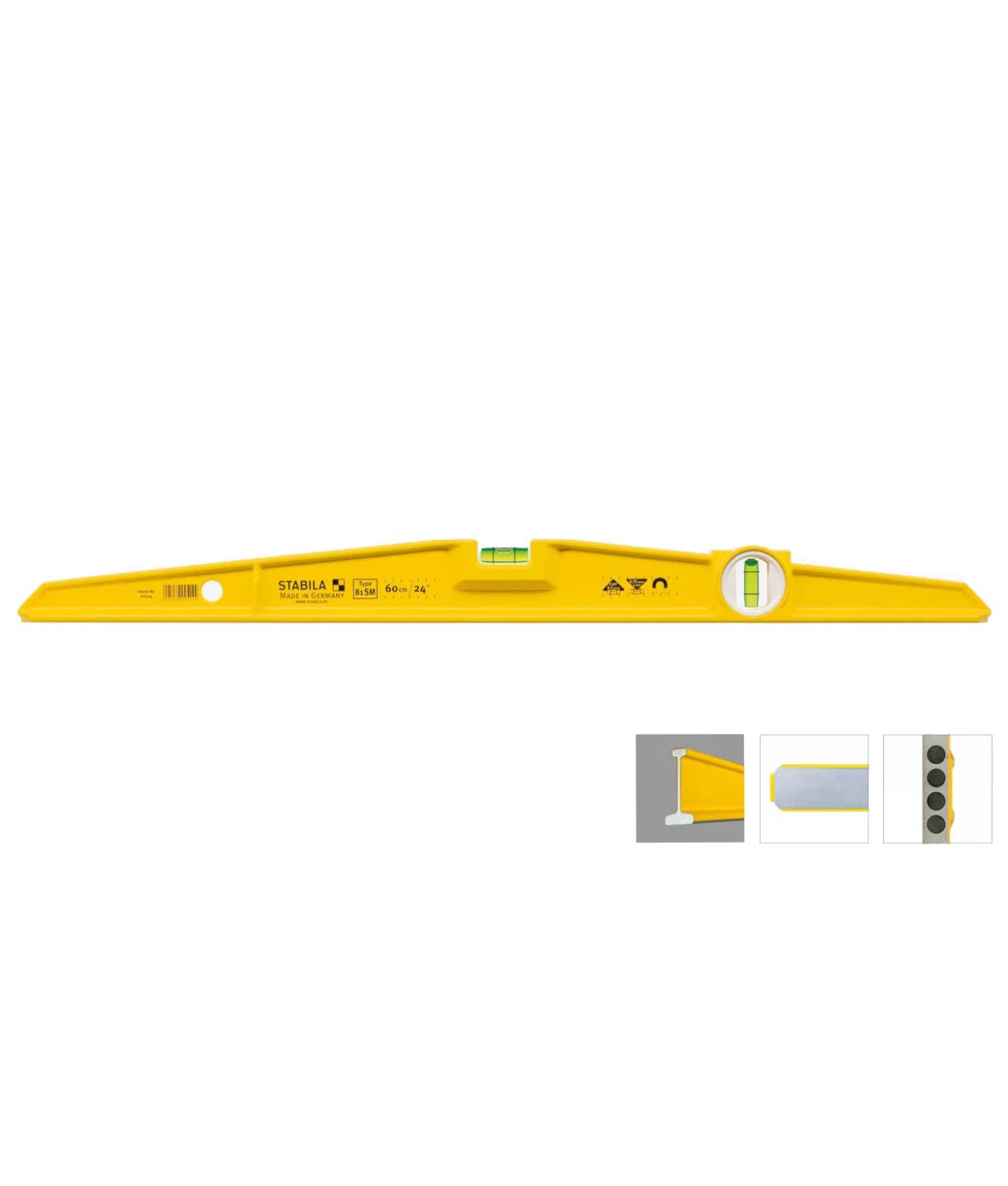 Livella con profilo a trapezio in alluminio Stabila 81 SM