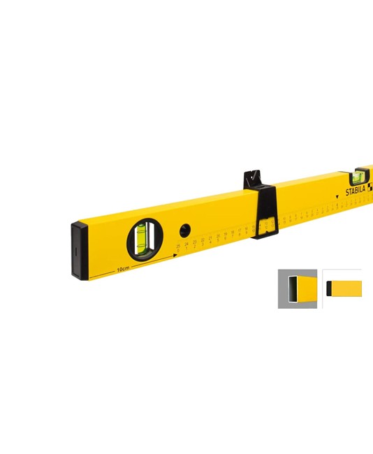 Livella in alluminio con scale graduate Stabila 70 MAS Livella in alluminio con scale graduate Stabila 70 MAS