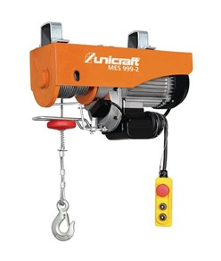 Argano elettrico con interruttore di arresto ed emergenza  Unicraft Argano elettrico con interruttore di arresto ed emergenza  Unicraft