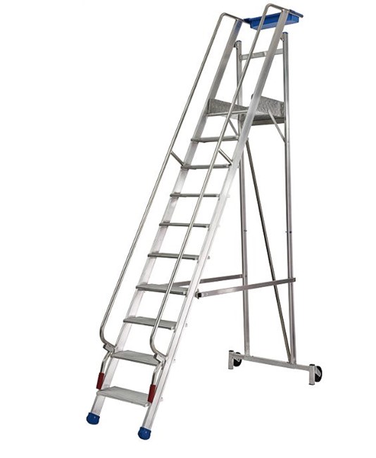 Scala a castello STP da 4 a 16 gradini  modello Kompasso Scala a castello STP da 4 a 16 gradini  modello Kompasso