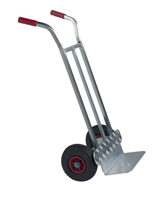 Carrello in alluminio per trasporto casse e scatole Carrello in alluminio per trasporto casse e scatole
