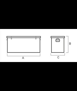 Baule in alluminio STP