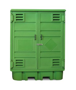 Armadio box per fusti di contenimento