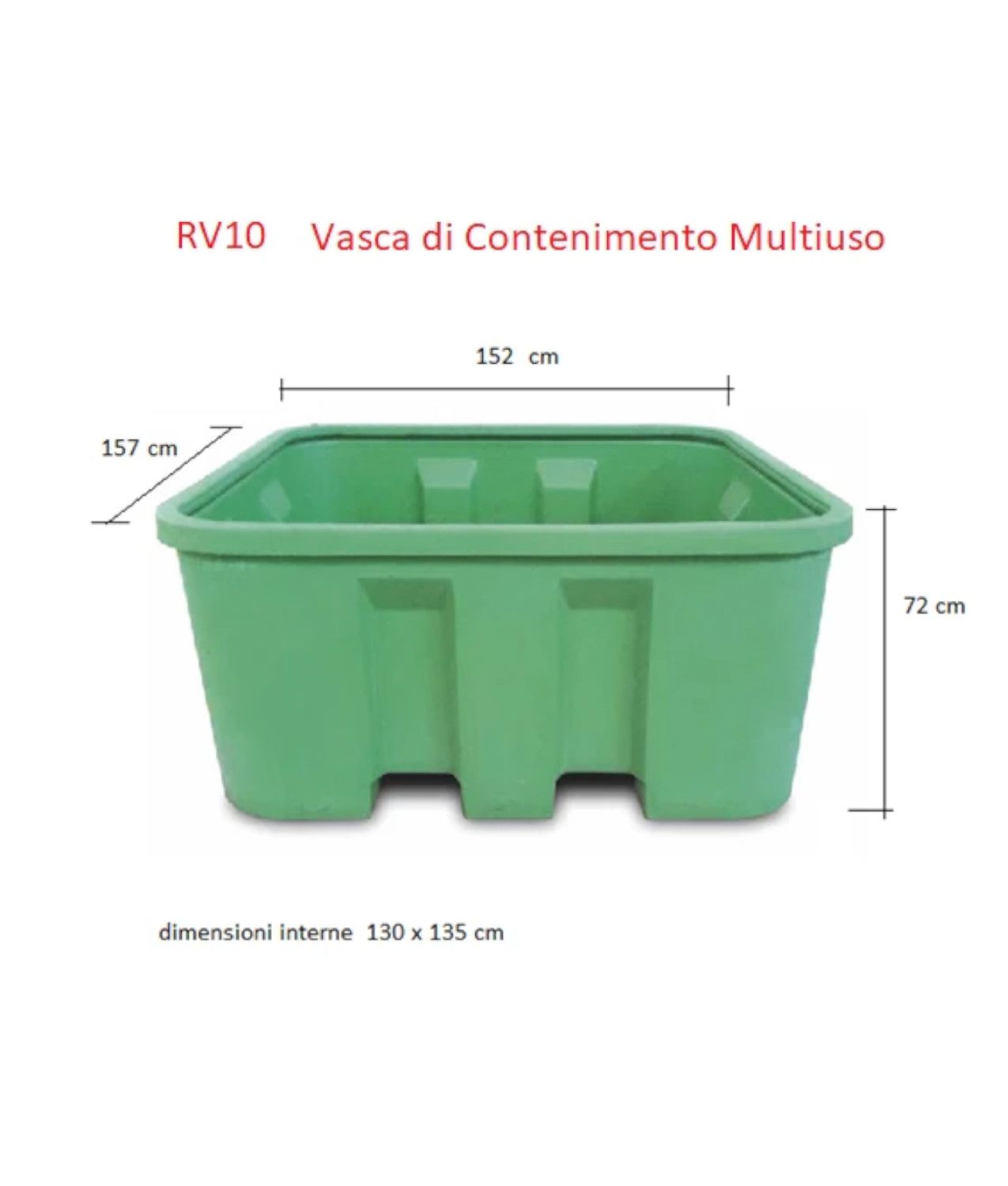Vasca di contenimento liquidi