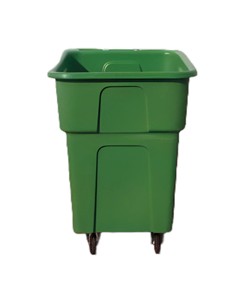 Carrello industriale con ruote