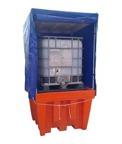 Copertura per vasca di contenimento