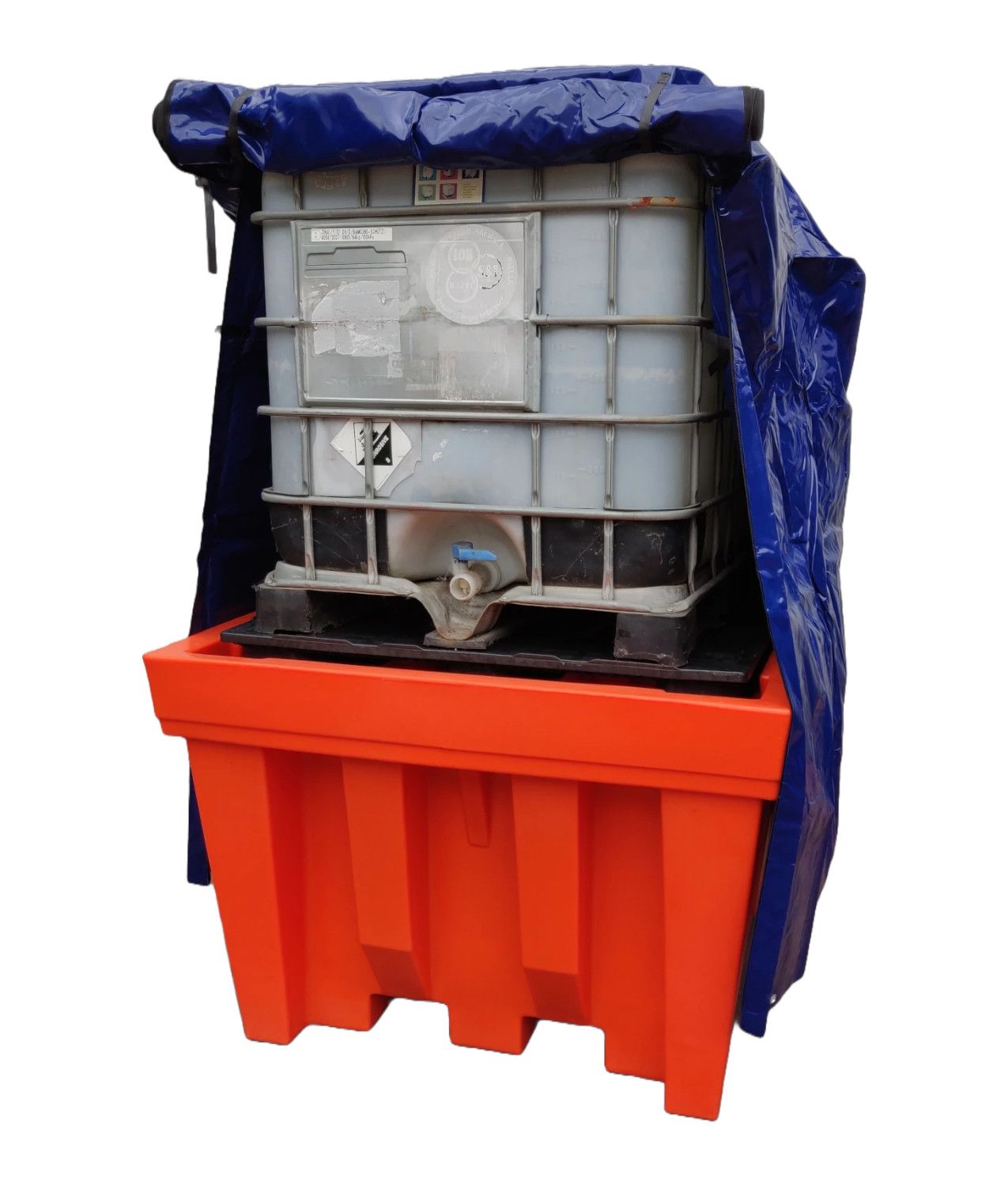 Copertura per vasca di contenimento