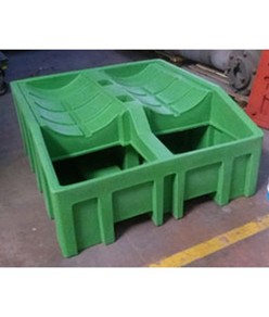 Vasca di prelievo per fusti da 200 lt