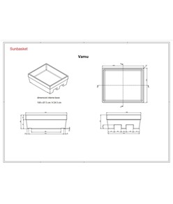 Vasca di stoccaggio contenitori 200 L
