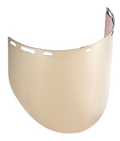 Visiera protettiva per semicalotta