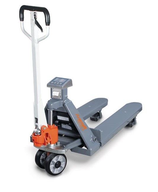 Transpallet manuale professionale con bilancia elettronica UNICRAFT PHW 2000 WP Transpallet manuale professionale con bilancia elettronica UNICRAFT PHW 2000 WP