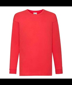 T-shirt da bambino manica lunga Fruit of the Loom