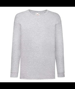 T-shirt da bambino manica lunga Fruit of the Loom