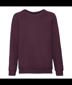 Felpa raglan classica per bambini Fruit of the Loom