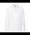 Polo da bambino manica lunga Fruit of the Loom