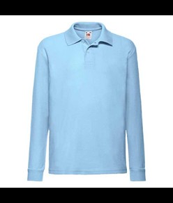 Polo da bambino manica lunga Fruit of the Loom