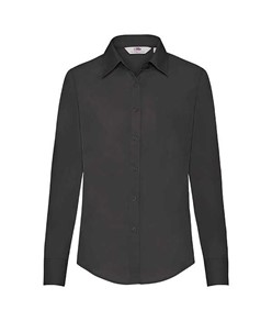 Camicia donna in popeline manica lunga Fruit of the Loom Camicia donna in popeline manica lunga Fruit of the Loom