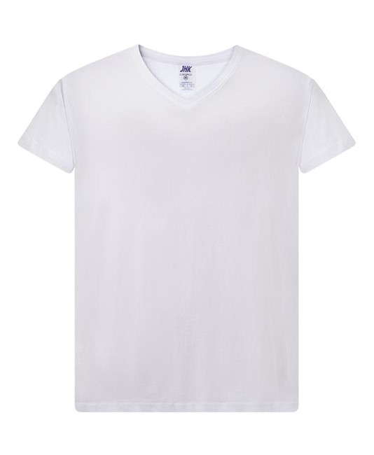 T-shirt da donna Curvy con collo a V JHK T-shirt da donna Curvy con collo a V JHK