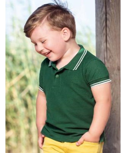 Polo da bambino Contrast JHK Polo da bambino Contrast JHK
