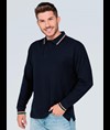 Regular Polo Italia da uomo maniche lunghe JHK