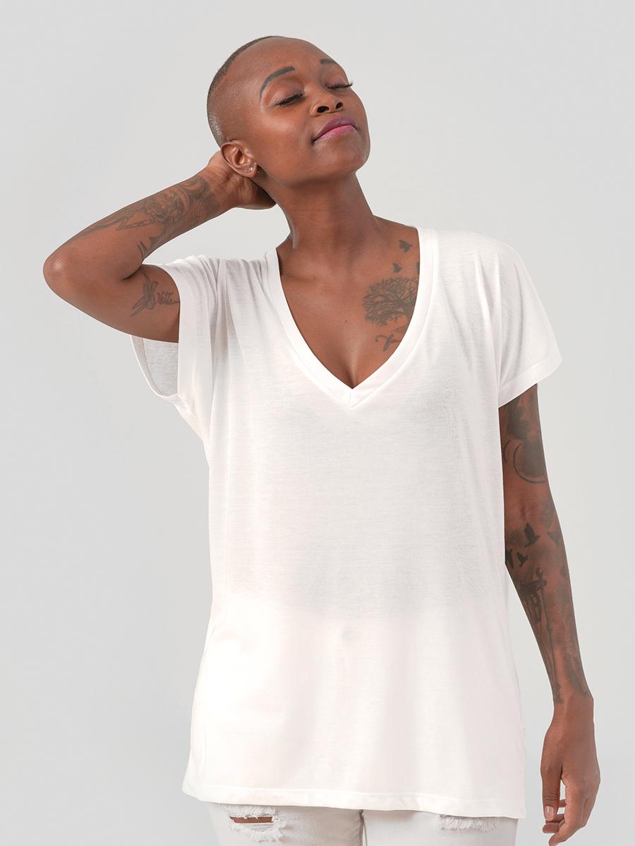 T-shirt da donna Flowy JHK